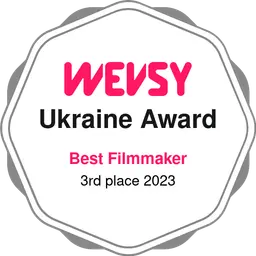 WEVSY Ukraine Award — Best Filmmaker, 3rd place 2023
